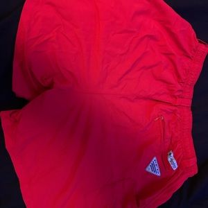 Red shorts